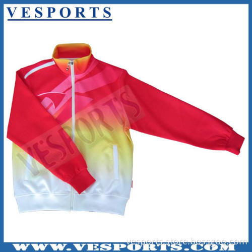 Girls Sublimation Winter Tracksuit Jacket